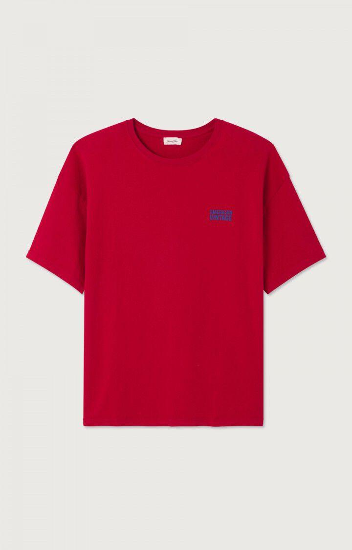 American Vintage Ykobow T-Shirt Herren Mohnrot